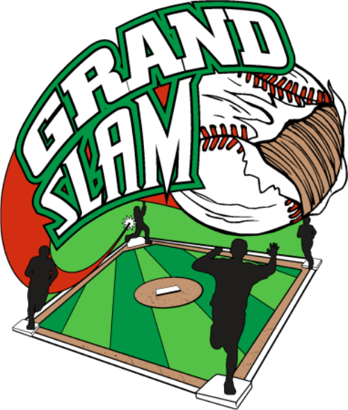 1 1/4 Grand Slam Baseball Pin