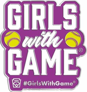 LL-P-S-GIRLS WITH GAME PIN-SILVER*NEW FOR 2025